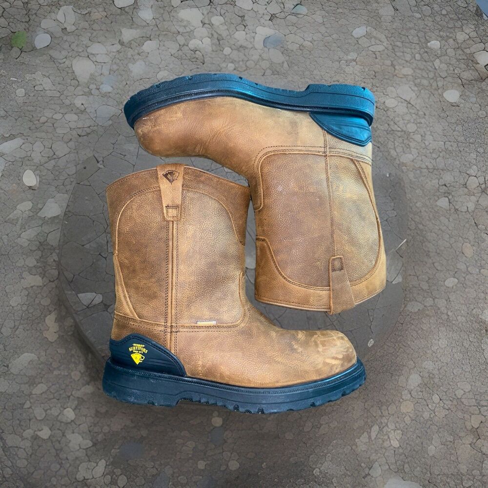 Herman Survivors Men's Waterproof Pull On Steel Toe Work Boots Size 14